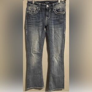 Vigoss Blue Boot Cut Jeans with Classic‎ Style